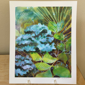 Along The Way<br>8"x 10" hand signed print