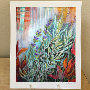 Lavender<br>8"x 10" hand signed print