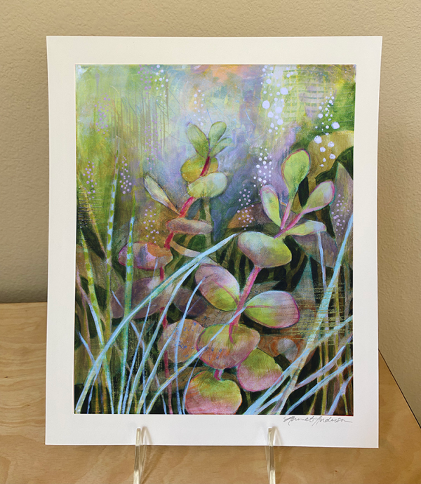 Sedum<br>8"x 10" hand signed print