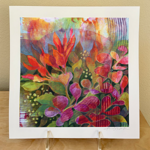 Barberry<br>8"x 8" hand signed print