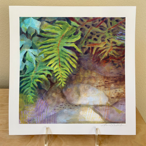 Fern 1<br>8"x 8" hand signed print