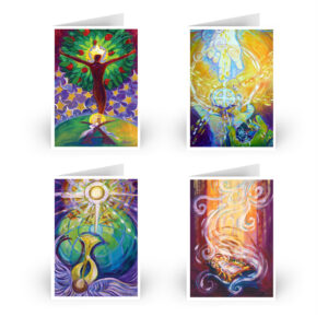 Christmas Greeting Cards<br>(4 card set)