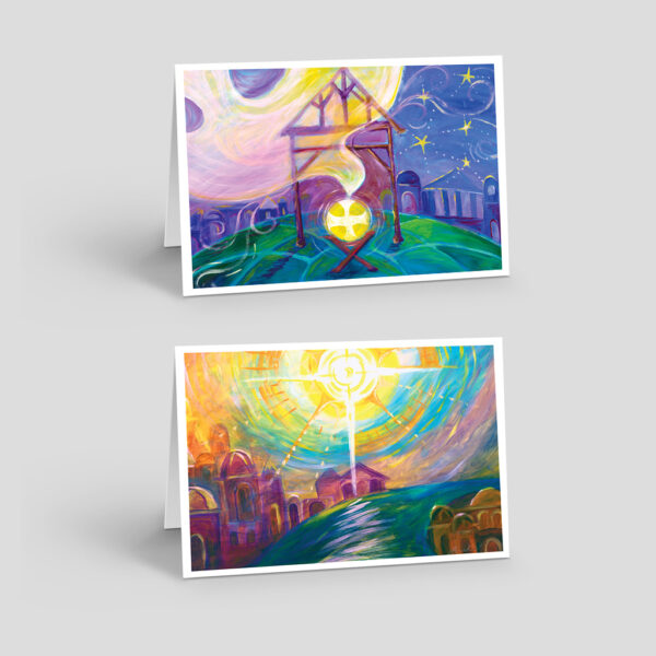 Christmas Greeting Cards 2<br>(4 card set)