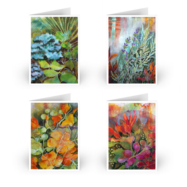 Garden Muse Greeting Cards 3<br>(4 card set)