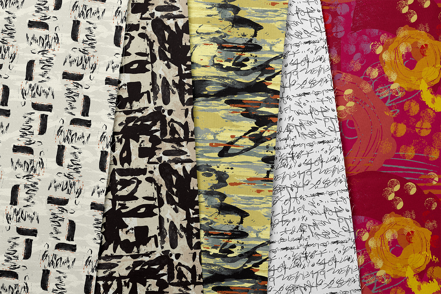 Anneli-Anderson Fanned Cotton Fabric Stack-Tribal