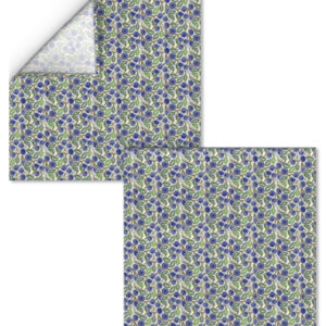 Blueberries Block Napkins 16" set of 2