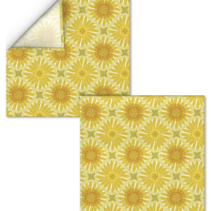 Daisy yellow flower Napkins 16" set of 2